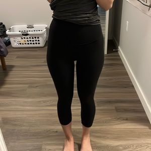 Lululemon high rise capris. Size 2. Great condition